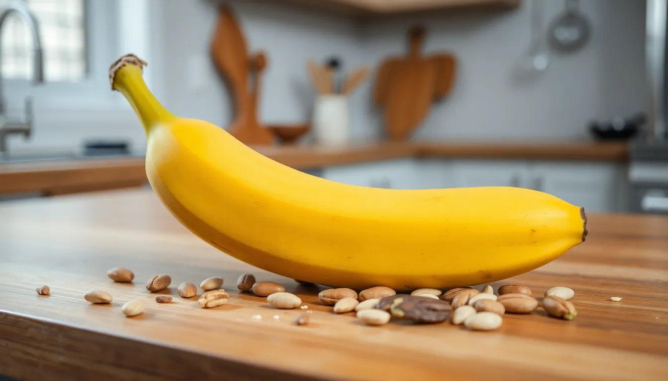 does a banana have protein