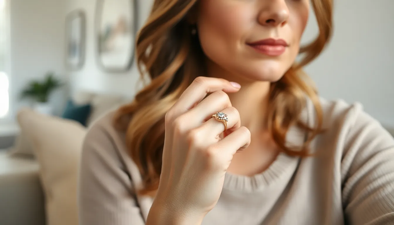 Rose gold jewelry