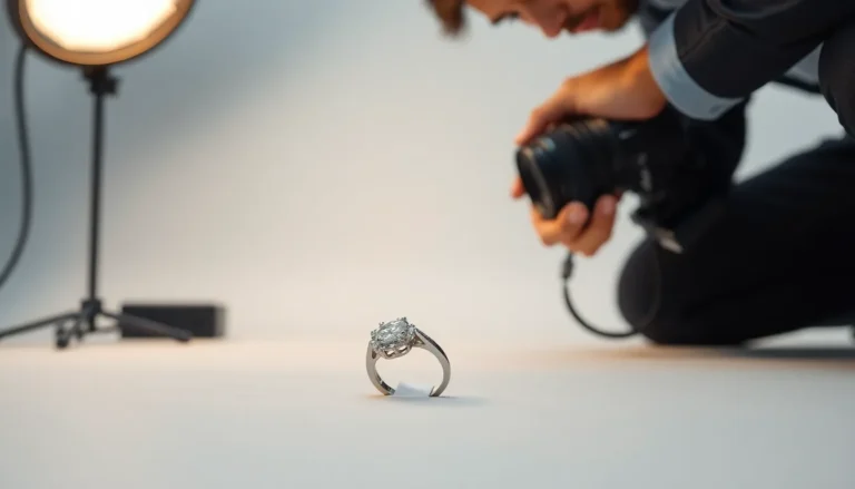 Jewelry photography